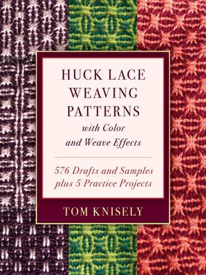 cover image of Huck Lace Weaving Patterns with Color and Weave Effects